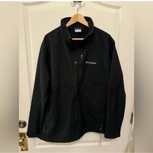 Columbia Ascender Softshell Jacket, Men’s XL Black New With Tags